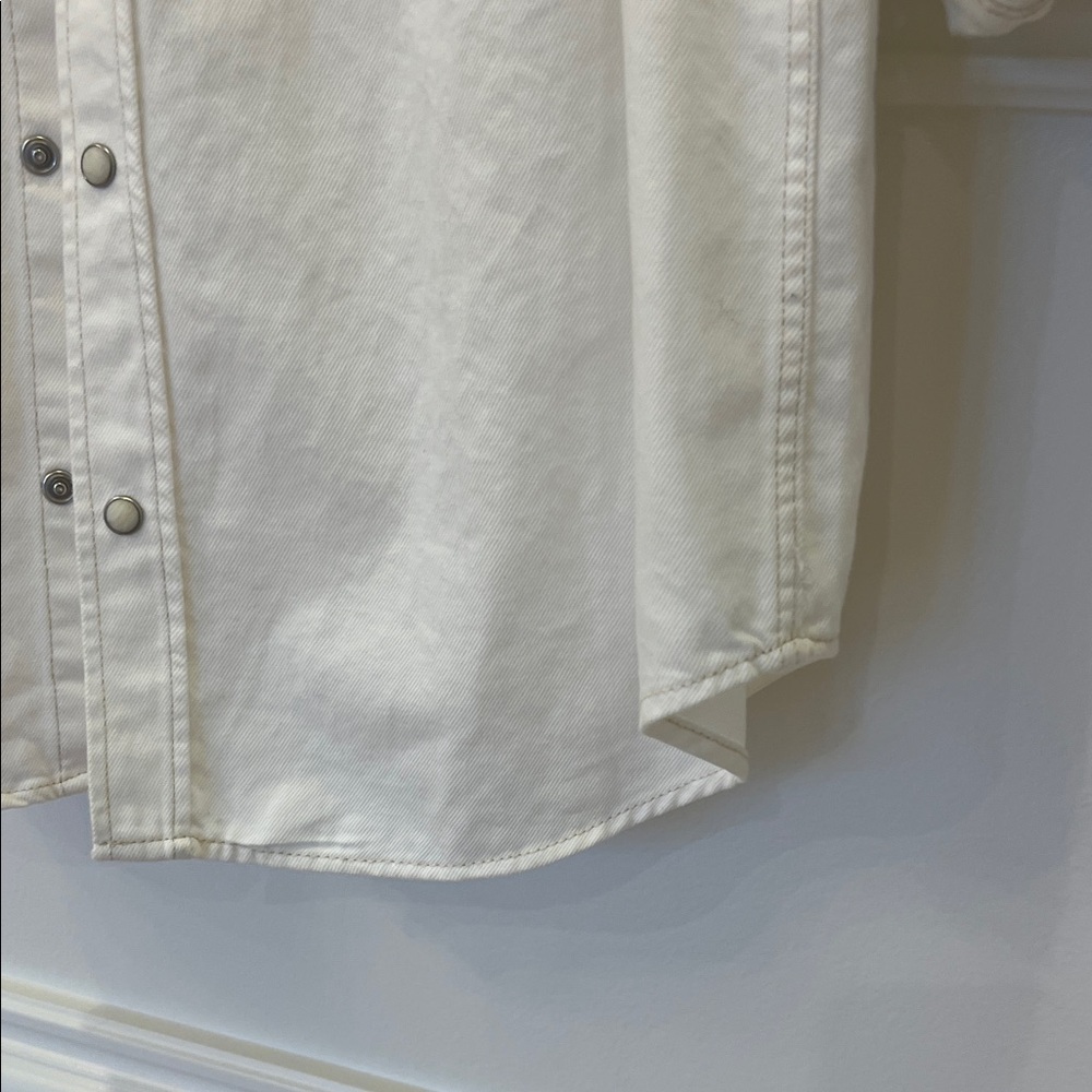 White Button-Up Shirt - Picture 8 of 15